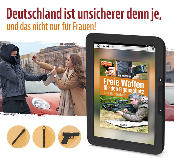 Freie Waffen f�r den Eigenschutz