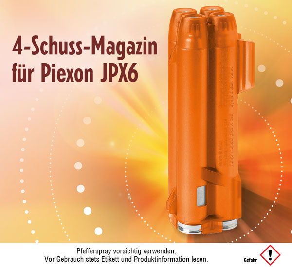 4-Schuss-Magazin für Piexon JPX6 Jet Protector