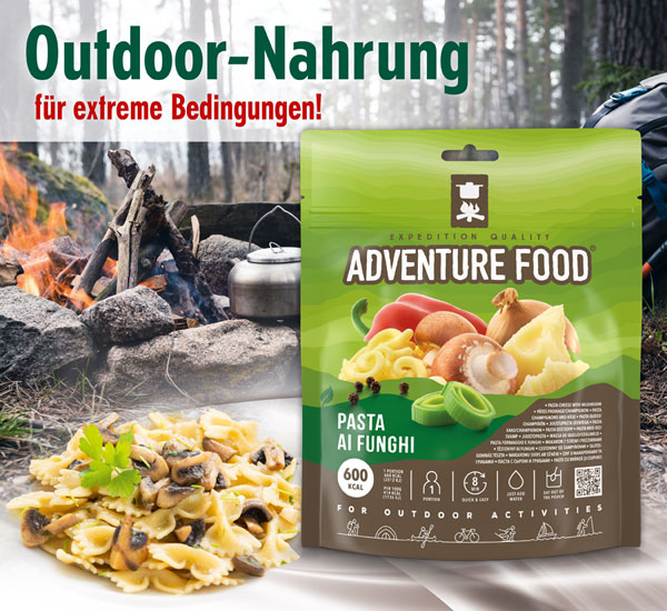 Adventure Food  Pasta Champignons