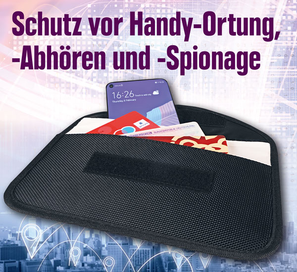 Safeguard Handy Hülle als Abhörschutz und Anti-Überwachung