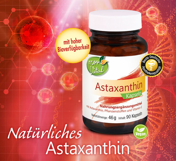 Kopp Vital   Astaxanthin Kapseln - vegan