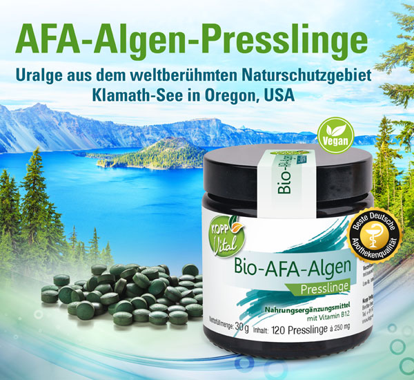 Kopp Vital ®  Bio-AFA-Algen Presslinge