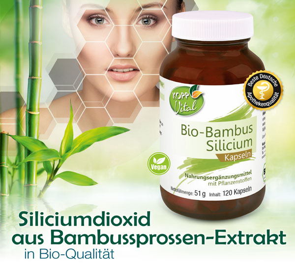 Kopp Vital   Bio-Bambus Silicium Kapseln