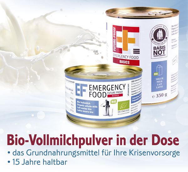 EF Basics Bio-Vollmilchpulver