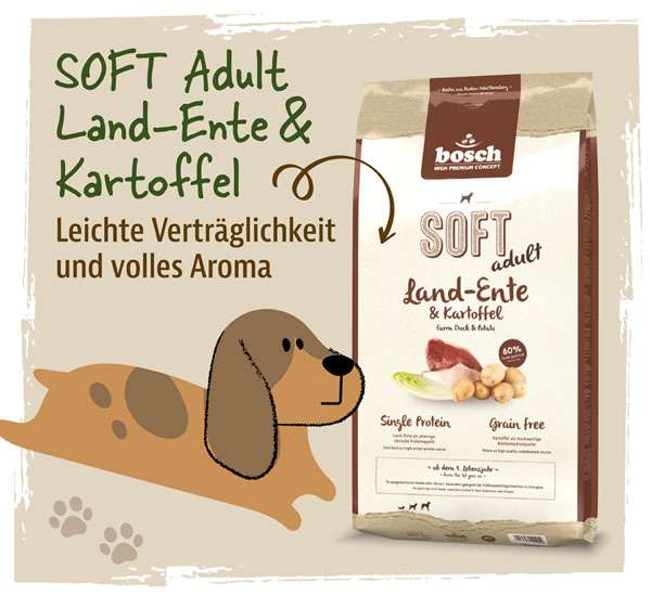 Bosch HPC SOFT Adult Land-Ente & Kartoffel