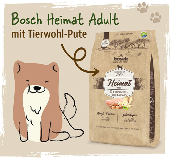 Bosch Heimat Adult Tierwohl-Pute