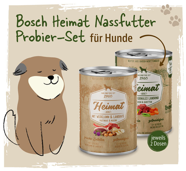 Bosch Probier-Set Nassfutter fr Hunde