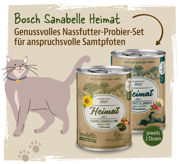 Bosch Probier-Set Nassfutter fr Katzen