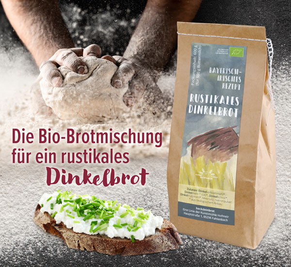 Brotbackmischung Rustikales Dinkelbrot Bio