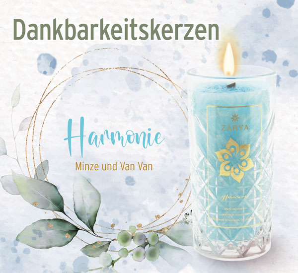 Dankbarkeitskerze Harmonie