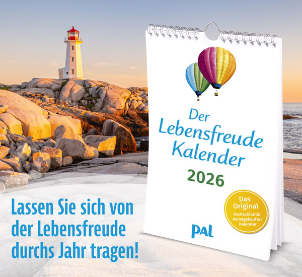  Der Lebensfreude-Kalender 2026 