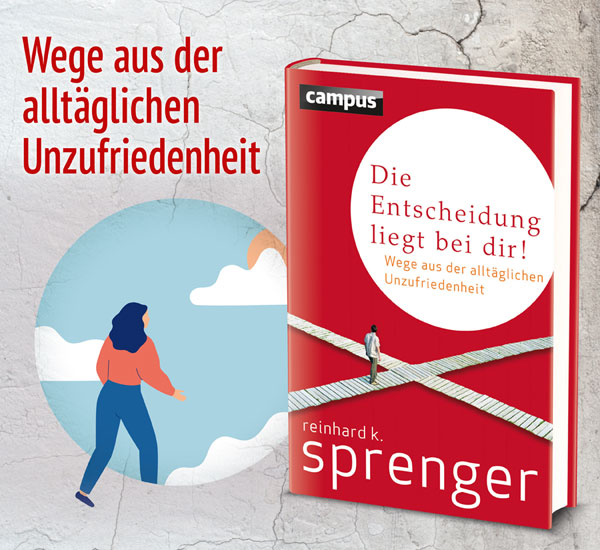 Die Entscheidung liegt bei dir!