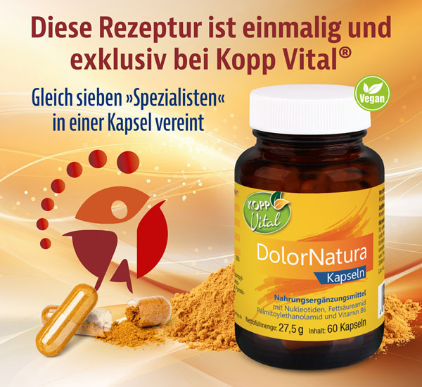 Kopp Vital ®  DolorNatura Kapseln mit PEA (Palmitoylethanolamid)