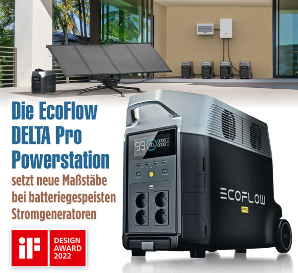 EcoFlow DELTA Pro Powerstation 3600 Wh ohne Solarpanel