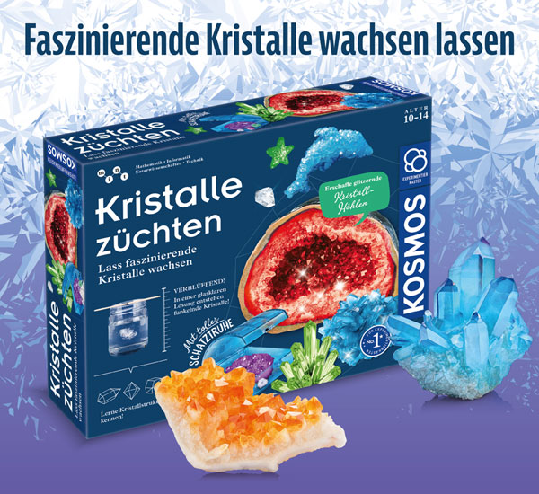 Experimentierkasten Kristalle zchten