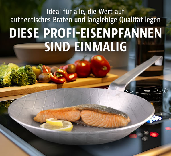 GSW Eisenpfanne - geschmiedet
