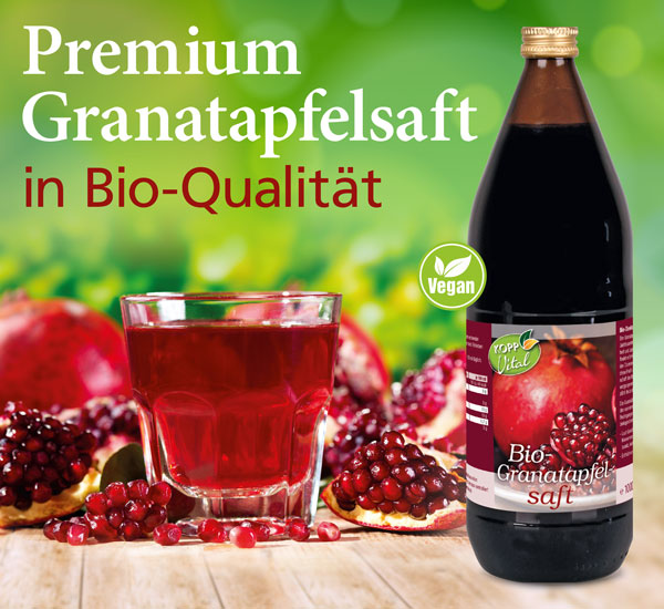 Kopp Vital ®  Bio-Granatapfelsaft