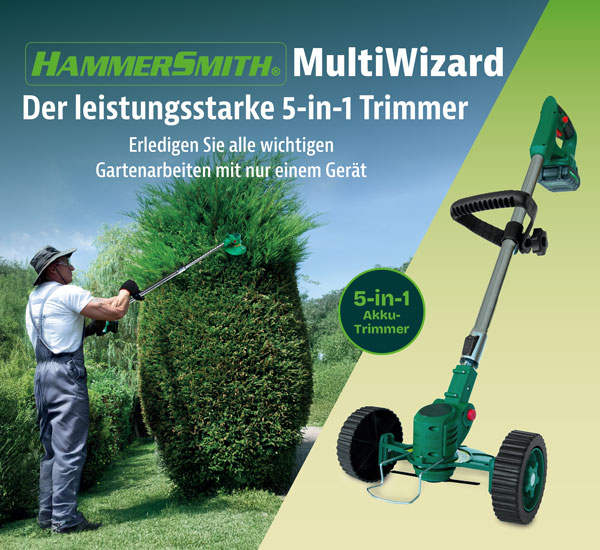  Hammersmith   MultiWizard - 5-in-1 Akku-Trimmer  