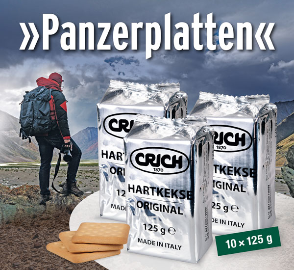 10er-Pack Crich Hartkeks 125 g