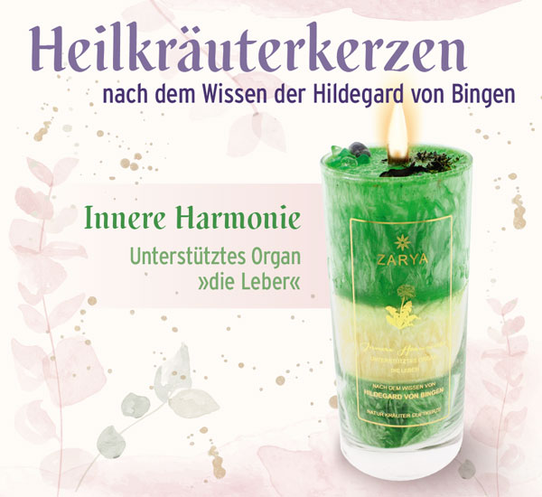 Heilkräuterkerze »Innere Harmonie«