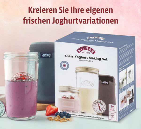 Kilner  Joghurt-Herstellungsset