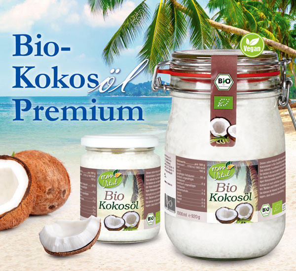 Kopp Vital ®  Bio-Kokosöl - vegan