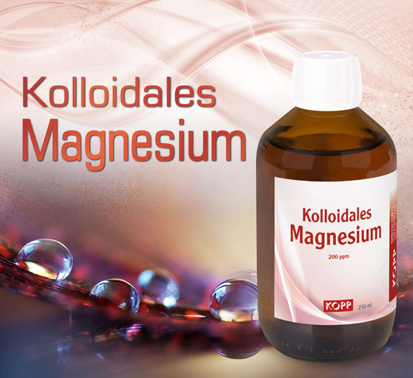 Kolloidales Magnesium Konzentration 200 ppm - 250 ml