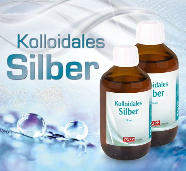 Kolloidales Silber Konzentration 25 ppm / 250 ml / 500 ml / Laborqualitt