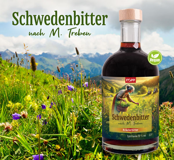 Kopp Schwedenbitter nach M. Treben - 700 ml