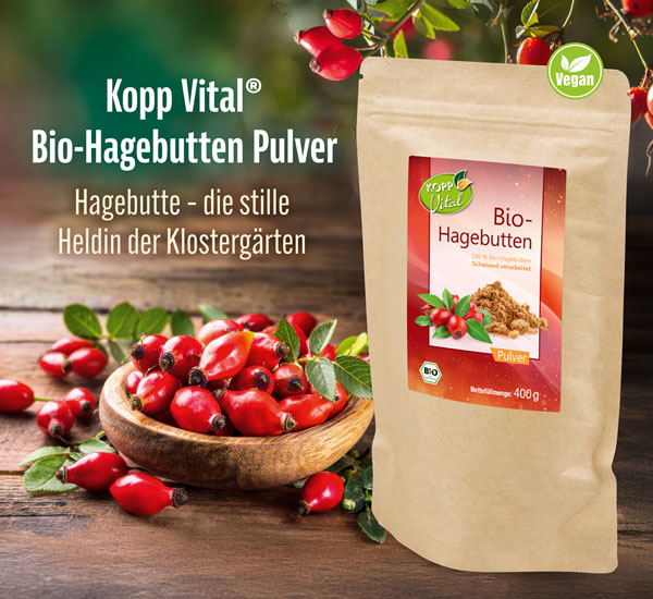  Kopp Vital ®  Bio-Hagebutten Pulver 