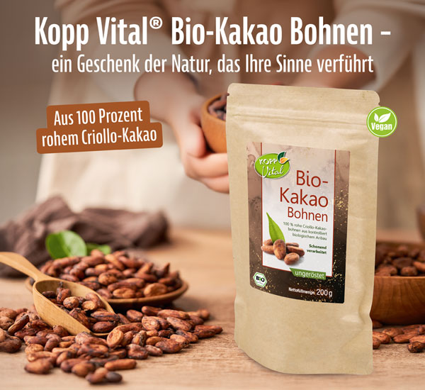 Kopp Vital  Bio-Kakao Bohnen