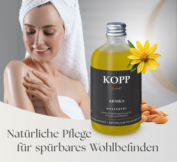 Kopp pur Arnika Massagel