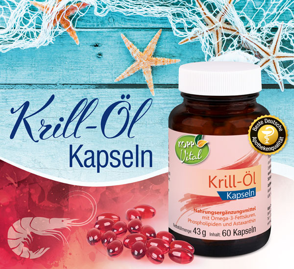 Kopp Vital ®  Krill-Öl Kapseln
