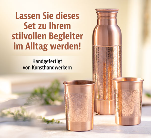 Kupfer-Geschenkset Mosaik
