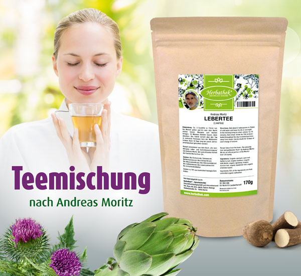 Herbathek® Andreas Moritz Lebertee - 170 g - lose
