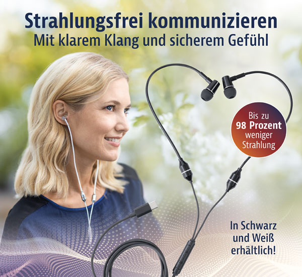 Luftschlauch-Headset