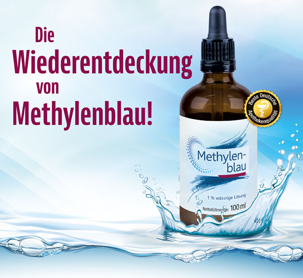 Methylenblau 1% / mindestens 99,8 % rein / frei von Schwermetallen/ Kopp Verlag