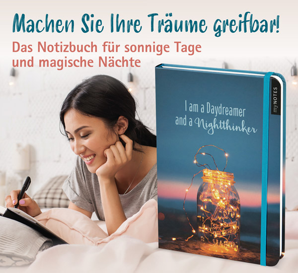 myNotes-Notizbuch: I am a Daydreamer