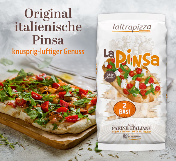 Original Italienische Pinsa-Bden
