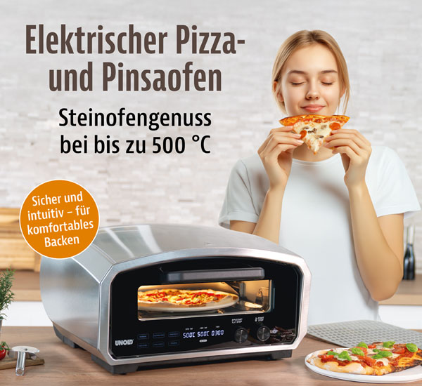 UNOLD   Pizza- und Pinsaofen ENZO