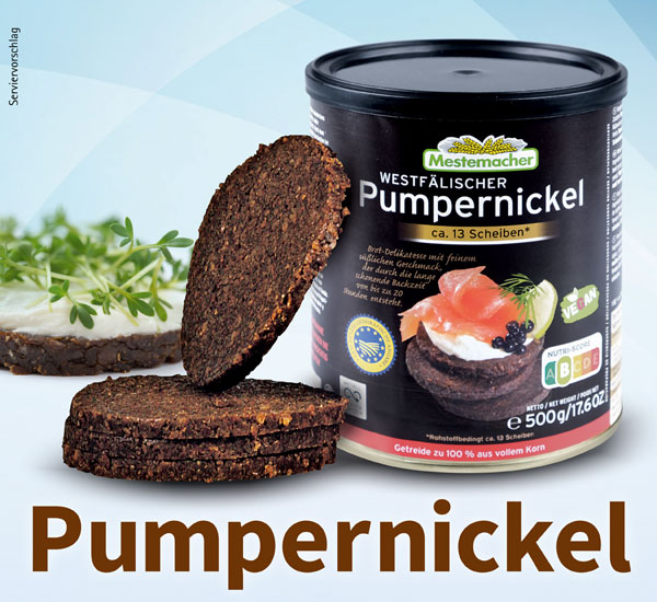 Pumpernickel Dosenbrot