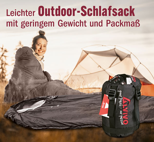 Schlafsack Alvivo Survival Base