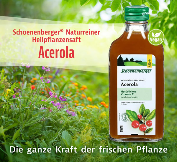 Schoenenberger naturtrber Acerola - Fruchtsaft