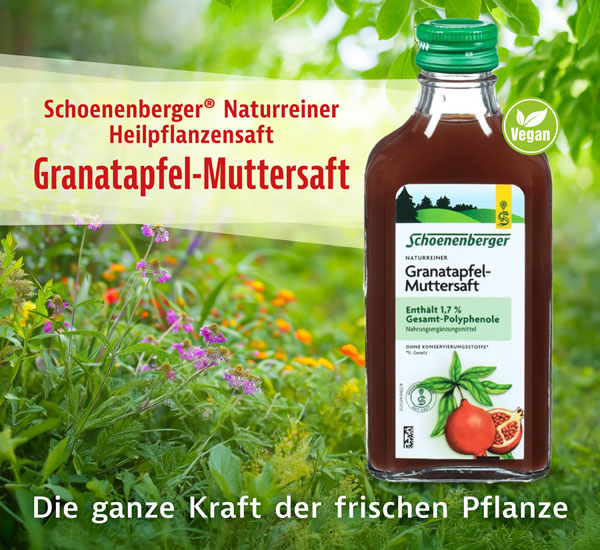 Schoenenberger Naturreiner Granatapfel - Muttersaft