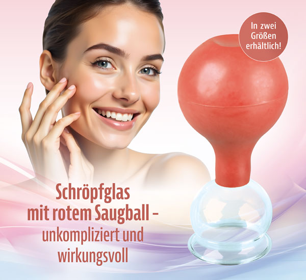  Schrpfglas mit rotem Saugball 