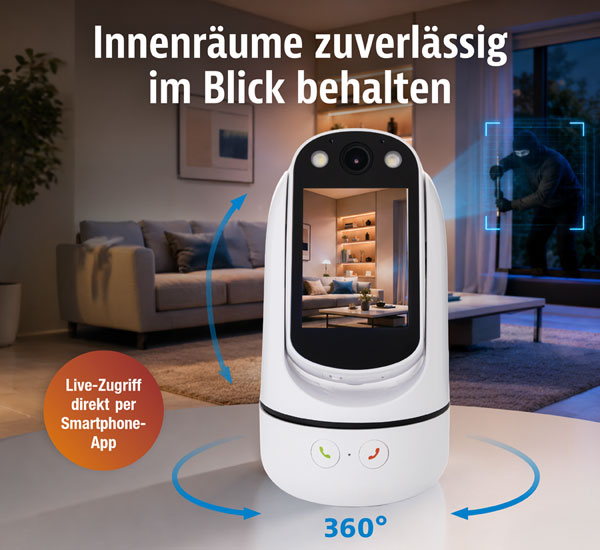 360� Sicherheitsw�chter-Kamera f�r Haus- und Eigentumsschutz