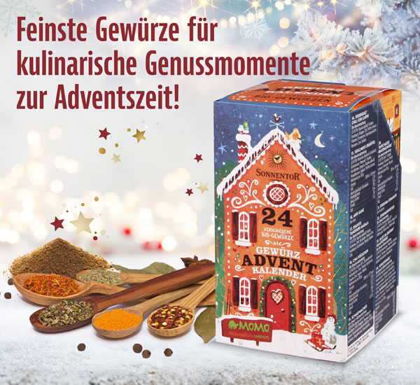 Sonnentor Gewrz-Adventskalender - Wie neu