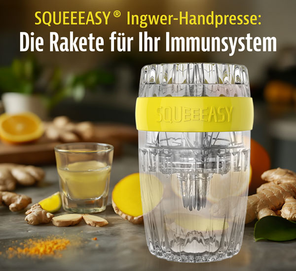  SQUEEEASY  Ingwer-Handpresse 