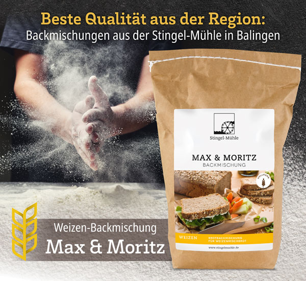 Max & Moritz Weizen-Backmischung