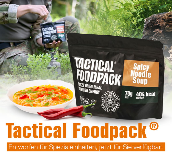 Tactical Foodpack® würzige Nudelsuppe